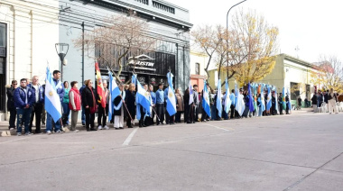 Ameghino celebró el 25 de Mayo con un acto central y participación de toda la comunidad