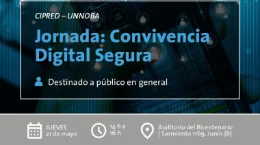 Presentarán en Junín el Centro de Investigación y Prevención de Riesgos en Entornos Digitales