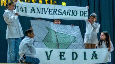 Gran emoción en el acto oficial por el 141º aniversario de la localidad de Vedia