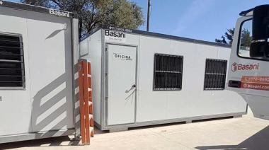 Llegaron dos aulas móviles a la Escuela Secundaria 23 “El Carpincho”