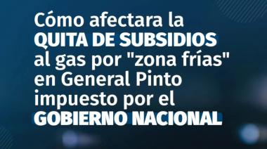 El Concejo Deliberante de General Pinto elaboró un proyecto en contra de la eliminación de subsidios al gas