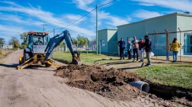 Avanzan las obras hídricas en distintos sectores de la Ciudad