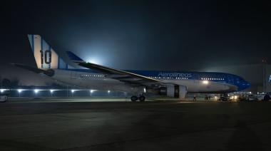 Partió hacia Kansas “El avión más argentino del mundo” con el plantel de la Selección argentina