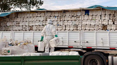 El Municipio impulsó una nueva acción para la correcta disposición final de envases fitosanitarios