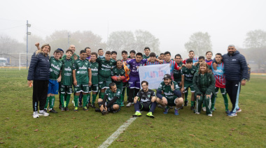 Representantes del Fútbol Adaptado de Junín vivieron una jornada de integración junto a Boca Juniors