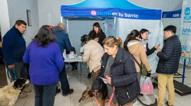 La Muni en tu Barrio llegó a Güemes y acercó servicios de salud, zoonosis y atención comunitaria