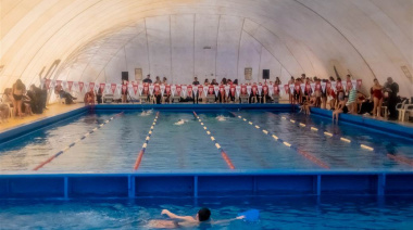 Con récord de inscriptos, se desarrolló la etapa local de natación de los Juegos Bonaerenses en Junín
