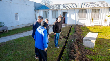 El Municipio concretó la conexión de gas natural en la posta sanitaria del barrio Almirante Brown