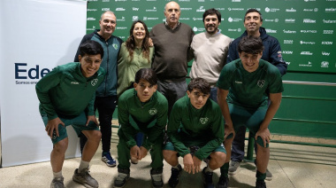 EDEN y Sarmiento renovaron su compromiso con la formación digital de los jóvenes futbolistas