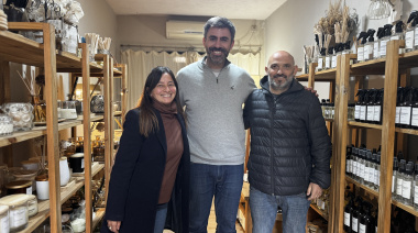 “En Junín seguimos acompañando a quienes emprenden”, aseguró Fiorini