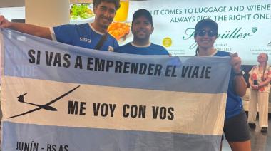 Ghioni y Lanzinetti ya están en Europa y ultiman detalles para competir en el Campeonato Europeo de Vuelo a Vela
