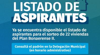 Ya está disponible el listado de aspirantes para el sorteo de las 22 viviendas de Iriarte