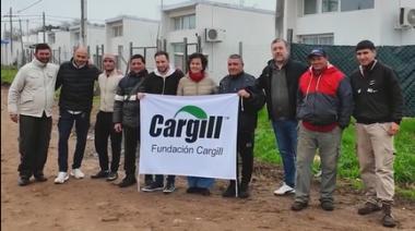 Con apoyo de Fundación Cargill, plantaron 38 árboles en el barrio Eduardo Mango