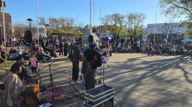 Gran convocatoria en una nueva edición de la feria en la Plaza San Martín