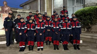 Emotivo saludo para los Bomberos Voluntarios en su día