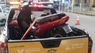 Seguridad Vial en Junín: 13 motos fueron retenidas durante el fin de semana