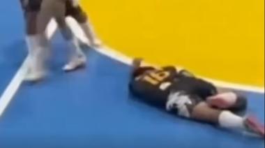Brasil: una jugadora de futsal pateó a una rival en la cabeza y fue sancionada por cinco años