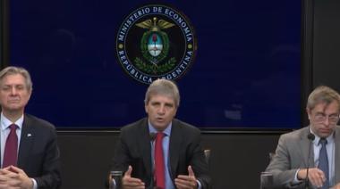 Caputo anunció el programa financiero de 2027: "Salir a los mercados es una opción más, no un objetivo”