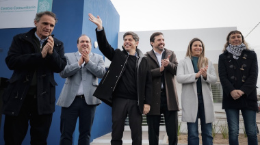 Kicillof inauguró un nuevo Centro Comunitario de Salud Mental en Trenque Lauquen