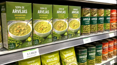 ANMAT informó el retiro preventivo de una sopa instantánea libre de gluten por riesgo para personas alérgicas a la soja