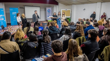 Fiorini acompañó el cierre del primer semestre de OVO y reafirmó el compromiso con la educación