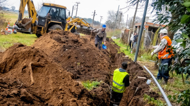 Más vecinos de 11 de Julio acceden al servicio de agua corriente tras una nueva obra de ampliación