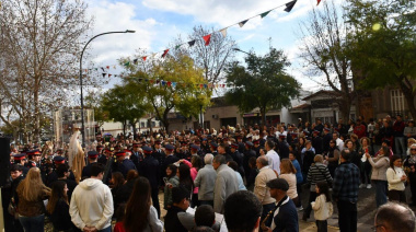Chivilcoy celebró a su patrona con una bicicleteada, procesión y misa por los 137 años de la festividad de la Virgen del Carmen