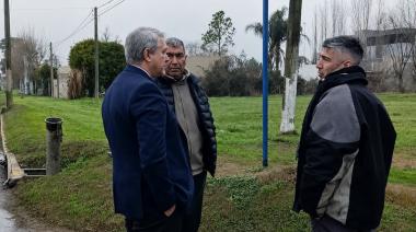 Avanza la limpieza integral de cámaras y desagües pluviales en Chacabuco