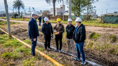 Avanza la obra de extensión de gas natural que beneficiará a 170 vecinos de Junín