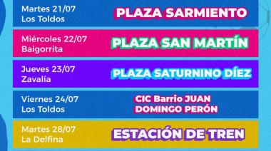 Vacaciones de invierno: General Viamonte llevará actividades recreativas gratuitas a todas las localidades del distrito