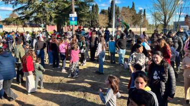 Familias del Barrio La Rufinita celebraron el Día del Niño