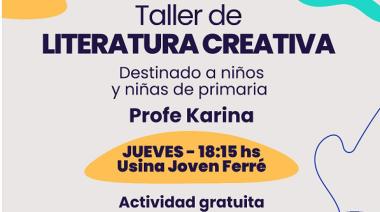Nuevos talleres de literatura y arte para las infancias en las Usinas Joven
