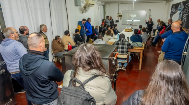 El Gobierno de Junín acercó las líneas de crédito para emprendedores a estudiantes del CFP N° 401