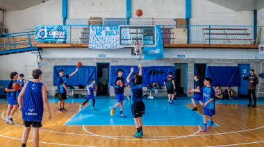 El Club 9 de Julio va por la final del Provincial U13 con el acompañamiento del Municipio