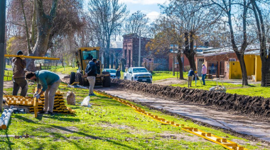 Morse suma nuevas obras de cordón cuneta para mejorar la transitabilidad y resolver problemas hídricos