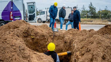 La Rufinita avanza con la extensión de la red de gas natural