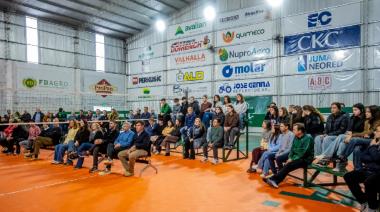 El Club Atlético Sarmiento bautizó su complejo de vóley con el nombre de Javier Schiavi