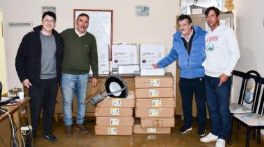 Barenghi anunció nuevos proyectos y más obras para la localidad de Irala