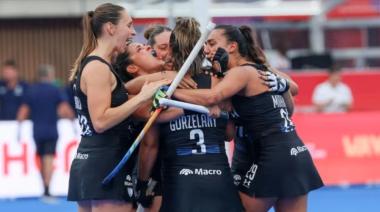 Las Leonas van por la final del Mundial ante Australia