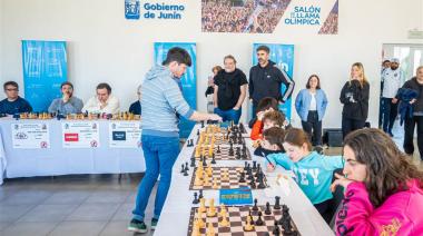 Diego Flores participó del Torneo de Ajedrez “Copa Ciudad de Junín”