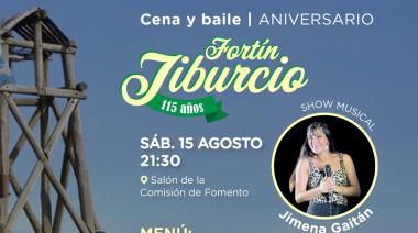 Fortín Tiburcio celebra sus 115 años con una cena y una nueva edición de la Fiesta del Fortín