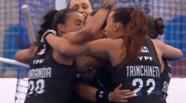 Las Leonas le ganaron un sufrido partido a Alemania y consiguieron su primer triunfo