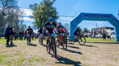 Agustín Roca fue sede del primer Desafío Rural Bike