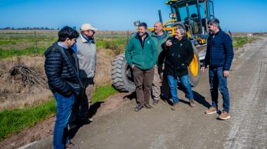 Fiorini: “El cambio en la forma de trabajar los caminos rurales nos permite llegar de mejor manera y a más sectores”