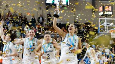 Argentina volvió a reinar en el básquet femenino y conquistó su cuarto Sudamericano