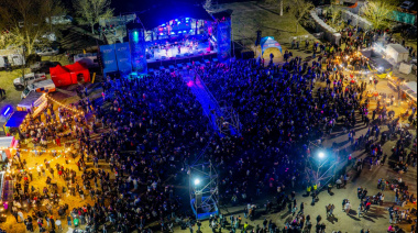 Una multitud celebró el Día de la Primavera en Junín