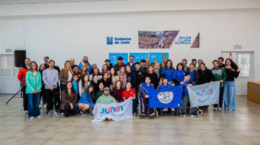 El Gobierno de Junín realizó una nueva entrega de becas deportivas para acompañar a deportistas de la ciudad