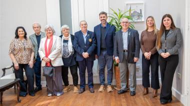 Fiorini recibió al gobernador del Distrito 4895 de Rotary Internacional
