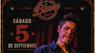 Matías Cipiliano llega a Junín para una nueva noche del Club del Blues