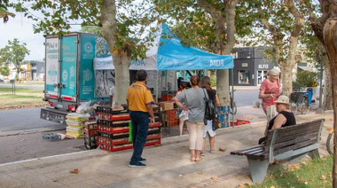 El camión de pastas y lácteos vuelve a recorrer las localidades de Leandro N. Alem